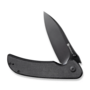 Sencut Borzam Black Canvas Micarta Handle Black 9Cr18MoV BladeLiner Lock S23077