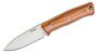 Lionsteel Fixed Blade SLEIPNER satin Santos wood handle, leather sheath B35 ST