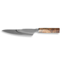 XIN CUTLERY XC135 stabilized spalted maple wood šéfkuchársky nôž 21,4cm