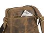 GreenBurry Vintage reporter bag portrait format leather 1654-25