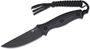 CIVIVI Black G10 Handle Black Stonewashed Nitro-V Blade With 1PC Black Lanyard, Black Kydex Sheath a
