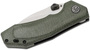 Petrified Fish PFP04 Havrog Stonewash K110 Green Micarta PFP04GRMW