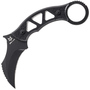 Fox Knives MARCAIDA TRIBAL K FIXED KNIFE STAINLESS STEEL N690co TOP SHIELD BLADE,G10 BLACK HANDLE FX