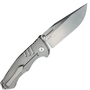 Bestech KEEN II S35VN, Stone Wash +Satin, Black white G10+Titanium, Black+White BT2301C