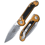 Microtech L.U.D.T.® S/E Gen III Tan Apocalyptic® Partial Serrated 1135-11APTA