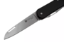 Couteau Pliant Fox-Knives FOX VULPIS Acier Inoxydable N690co Lame Polie, Manche Aluminium Noir FX-V