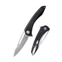 Kubey Merced Folding Knife Black G10 Handle KU345A