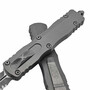 Microtech DIRAC DELTA APOCALYPTIC DOUBLE FULL SERRATE NATURAL CLEAR 227-D12APNC