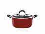 Tramontina Monaco Induction Casserole Pot 28cm/6,4l Red 28705/728