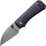 CIVIVI Purple Canvas Micarta Handle Gray Stonewashed Nitro-V Blade Nested Liner Lock C19068SC-2