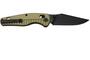 QPS Reptile 14C28N, nero, Manico: alluminio verde OD QS165-B2