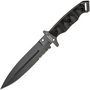 Halfbreed Blades Medium Infantry Knife - Fixed Blade MIK-01PS BLK - K110