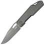 KUBEY Verijero Darkwashed Sanvik 14C28N Blade Darkblast Ti Linerlock KU340E