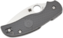 Spyderco Sage 5 Gray Lightweight Maxamet Alzheimer&#039;s Reveal 14 C123PGY