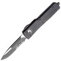 Microtech Utx-70 S/E Black Tactical Partial Serrated 148-2T