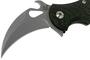 FOX Knives FX-599TiCS Folding Karambit, Titanium Framelock Bead Blasted