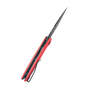 Kubey Calyce Liner Lock Flipper Folding Knife Red G10 Handle KU901I