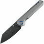 Kansept Bulldozer Blackwashed CPM-20CV Gray Anodized Titanium Handle K1028A2