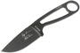 ESEE Izula Noire avec Étui Noir Modèle Signature IZULA-B-SIG