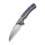 We Knife Ziffius Gray Titanium Handle With Flamed Titanium Integral Spacer WE22024D-4