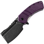 Kansept XL Korvid Black TiCn Coated 154CM Purple G10 T1030A4