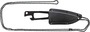 Schrade Extreme Survival Small Fixed Drop Point 7Cr17MoV Lama, Nylon Resin, Fodero con Catena da Col