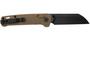 QPS Penguin Glyde 14C28N, nero, Manico: Khaki FRN QS130GL-C2