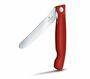 Victorinox Nož SwissClassic s doskou na krájanie - červený (6.7191.F1)