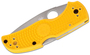 Spyderco Native 5 Salt Lightweight Yellow LC200N C41PYL5