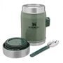 Stanley 10-09382-004 Classic series Food Jar With Spork Hammertone Green 0,4 l