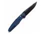 ANV KNIVES nôž A100 DLC ELMAX, GRN Blue, Alock, ANVA100-017