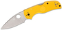 Spyderco Native 5 Salt Lightweight Yellow LC200N C41PYL5