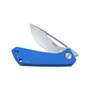 KUBEY Thalia Front Flipper EDC Pocket Folding Knife Blue G10 Handle KU331B