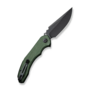 Civivi Bluetick Green Canvas Micarta HandleBlack Stonewashed 14C28N BladeNested Liner Lock C23050-