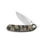 KUBEY Momentum Sherif Manganas Design Couteau Pliant à Liner Lock Manche Camo G10 KU344D