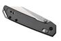 KERSHAW MINI IRIDIUM REVERSE TANTO Satin D2 Gray Aluminium DuraLock K-2051R