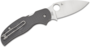 Spyderco Sage 5 Gray Lightweight Maxamet Alzheimer&#039;s Reveal 14 C123PGY