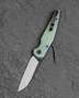 Bestech Snakebird 14C28N, G10, Blokada przyciskiem - Jade BG58D