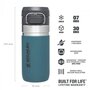 STANLEY GO FLIP Vacuum Water Bottle .47L Green 10-09148-026        
