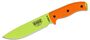 ESEE MODEL 6 VENOM GREEN BLADE, ORANGE G10 SESEEEE-6P-VG