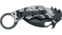 Fox Fox THE SPIRIT taittuva karambit, terä ruostumaton teräs N690Co black idroglide