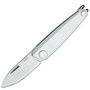 ANV Knives Z050 Stonewash/Plain edge, Dural Silver/Slipjoint