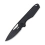 KUBEY Doris Couteau Pliant Front Flipper avec Liner Lock Manche Noir G10 KU324E