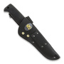 Peltonen M07 knife leather, black, lion FJP005