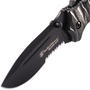 Smith and Wesson Black Ops 4 M.A.G.I.C. Assist Liner Lock Zwart 4034 Roestvrij Staal met 40% Kartelr