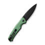 CIVIVI Altus Green Aluminum Handle Black Stonewashed Nitro-V Blade C20076-5