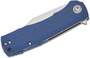 Petrified Fish PFP03 Victor  Stonewash K110 Blue Micarta PFP03BMW