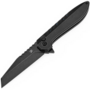 Kansept Kosame Blackwash 154CM,Blackwash Ti with Blue CF Inlay T1093F2