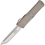Microtech Combat Troodon® T/E Gen III Natural Clear Stonewash Standard 1144-10NC