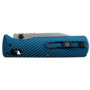 Vosteed Vombat M390 Stonewash Aluminum Steel Blue A4103